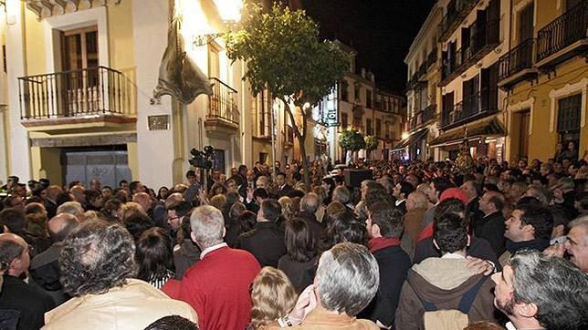 La Cuesta del Bacalao, una calle m�tica de la Semana Santa de Sevilla