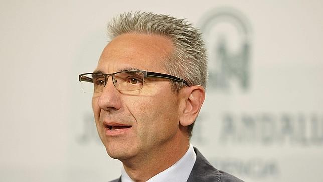 Miguel �ngel V�zquez, portavoz del Gobierno andaluz
