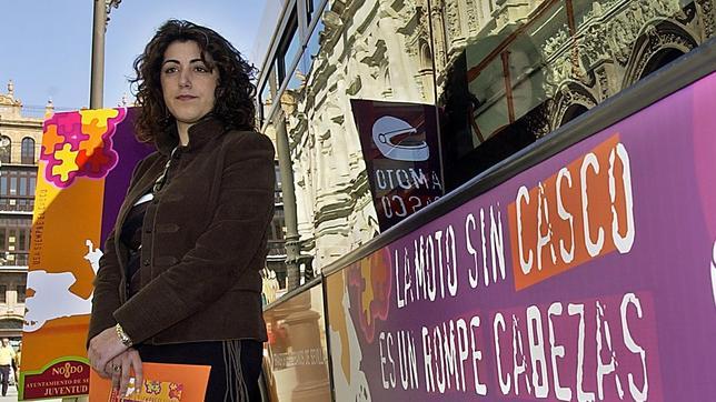 Susana D�az en 2003, cuanno era delegada de Juventud en el Ayuntamiento de Sevilla
