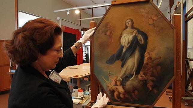 «Inmaculada» de Murillo que se verá en breve en el Bellas Artes