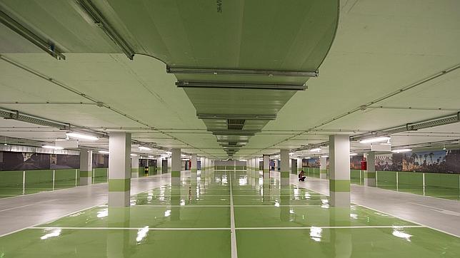 Parking del Sagrado Coraz�n, inaugurado en julio del pasado a�o