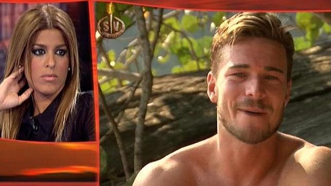 Oriana ve un video de Tony en Supervivientes