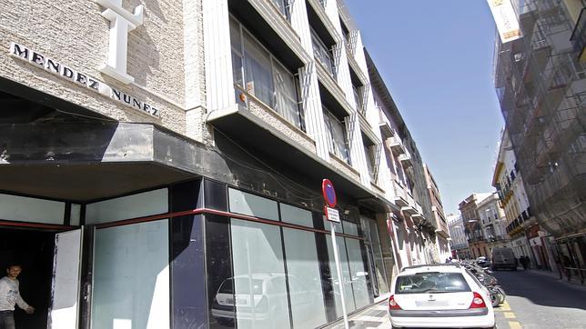 Esquina de la calle M�ndez N��ez. El centro es una de las zonas con el IBI m�s elevado