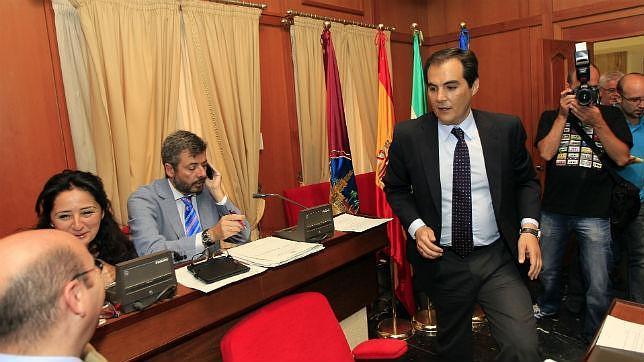 El alcalde, este martes en el Pleno municipal