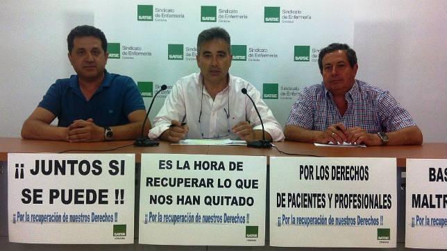 Mohamedi Mohamed, Manuel Cascos y Jos� Mar�a Zafra