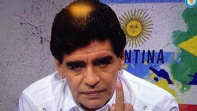 Maradona responde a las acusaciones de gafe