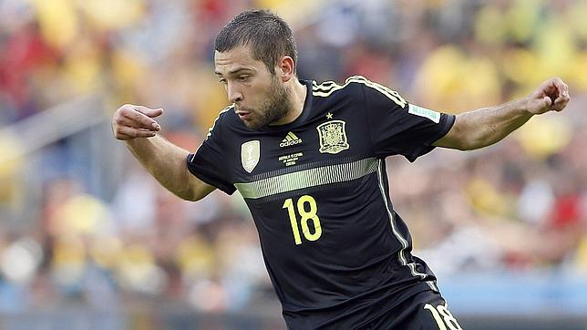 Jordi Alba se disculpa por su encontronazo con la prensa Jordi Alba se disculpa por su encontronazo con la prensa