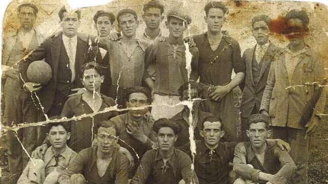 Los Diablos, uno de los primeros equipos de f�tbol de Alcal�