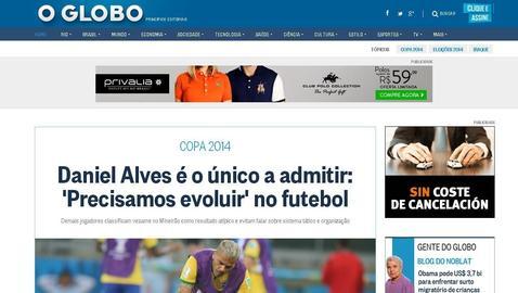 La eliminaci�n de Brasil copa las portadas de los diarios latinoamericanos