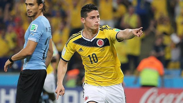 James Rodr�guez, bota de oro del Mundial