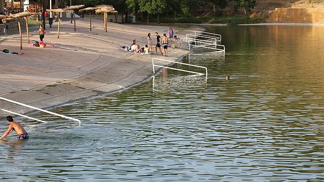 Playa fluvial de San Nicols del Puerto, en Sevilla