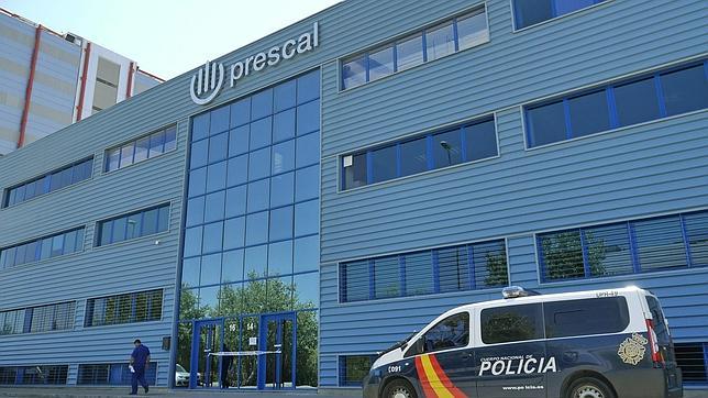 Edificio de la empresa Prescal, propiedad del exconsejero de la Junta �ngel Ojeda
