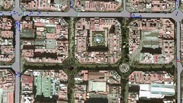 Ejemplo de supermanzanas de la Agencia de Ecologa Urbana de Barcelona