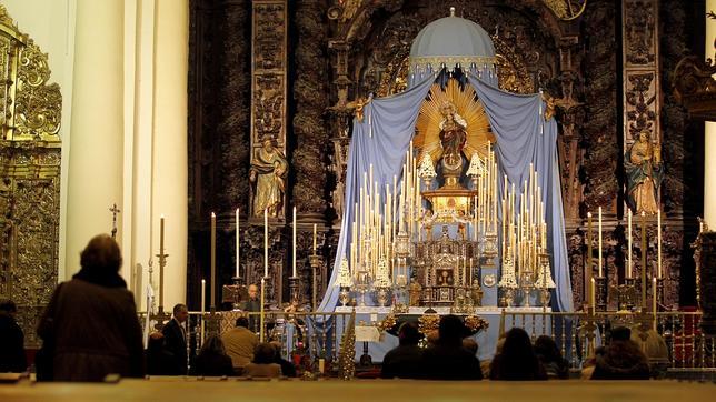 Altar de cultos de la Inmaculada Concepción de la Cofradía del Santo Sepulcro