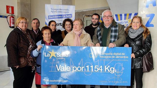 El director de La Salle Crdoba, hermano Diego Apresa, en la sede de Estrella Azahara
