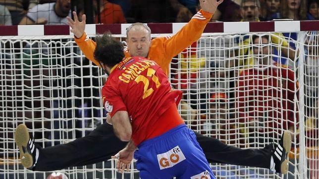 Rodríguez: «Omeyer ha estado bien, pero otros han decidido el partido» Rodríguez: «Omeyer ha estado bien, pero otros han decidido el partido»