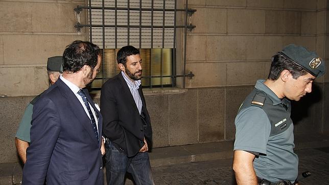 Enrique Rodr�guez Contreras cuando fue detenido por la juez Alaya 