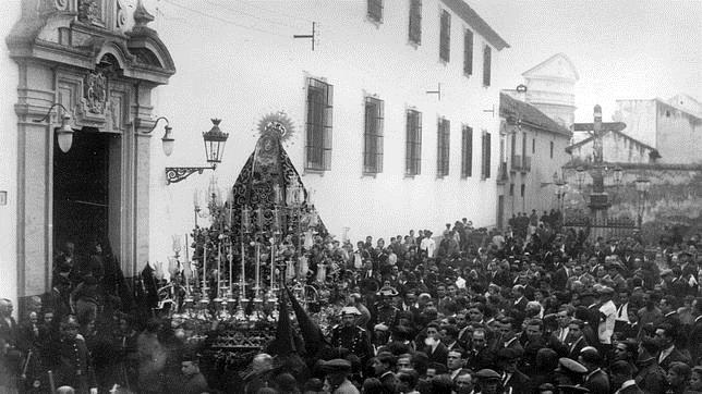 La Virgen de los Dolores, el Viernes Santo de 1925