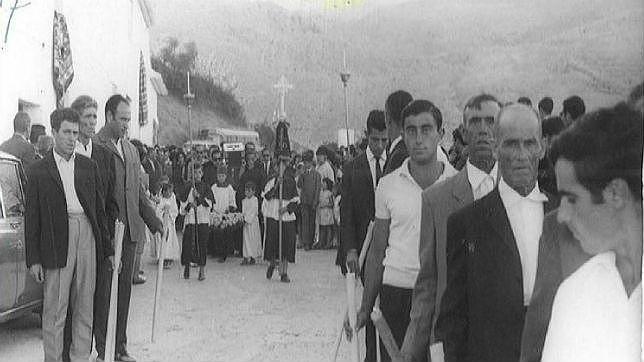 Imagen antigua de la hermandad de Nuestro Padre Jes�s Nazareno de Cartajima 