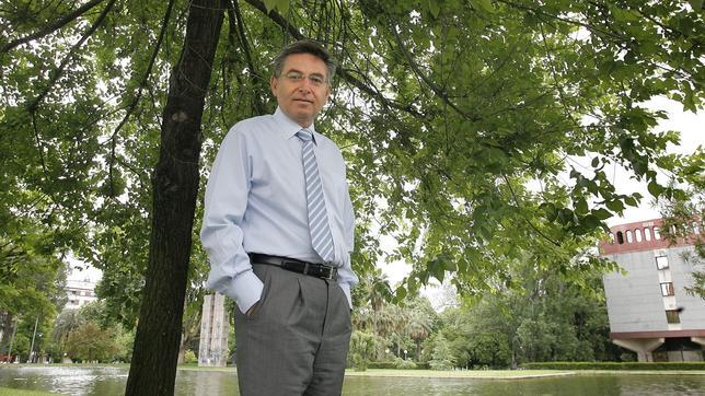 Francisco de Paula S�nchez Zamorano posa para ABC