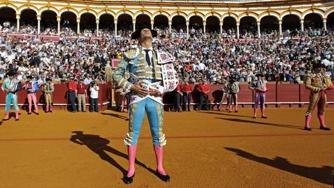 La plaza de toros de la Maestranza acoge la Feria de Abril. EFE