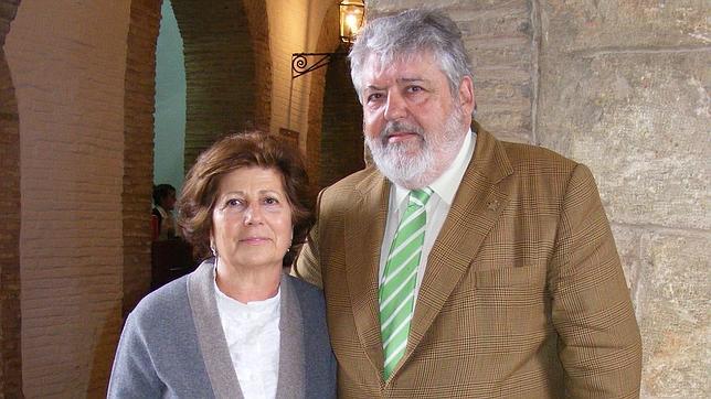 Rafael Carretero y su mujer