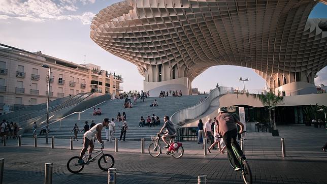 El complejo Metropol Parasol en la Encarnacin