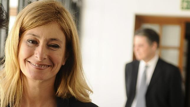 Irene Rivera, tras la Junta de Portavoces