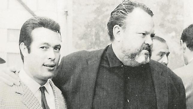 Orson Welles y Curro Romero