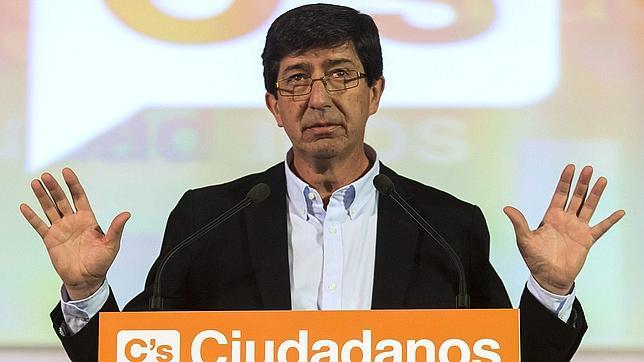 El líder andaluz de Ciudadanos, Juan Marín