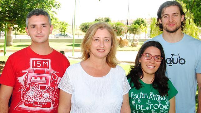 Heri Rodr�guez, Estrella Guzm�n, Rita Jim�nez y Luca Garc�a