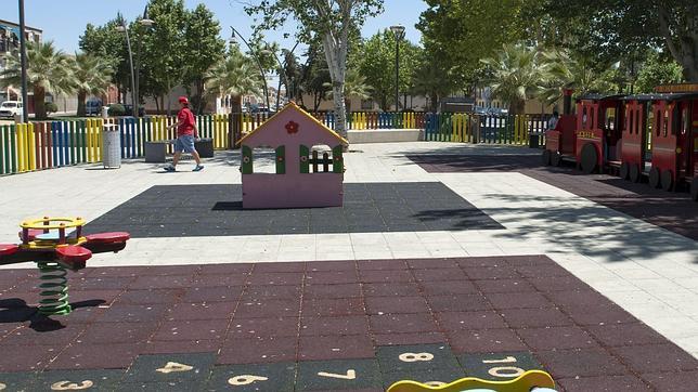 Parque de La Carolina del que se llevaron a los tres menores