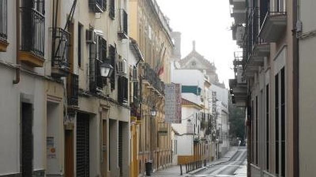 Calle Agustn Moreno, donde tuvo lugar el crimen