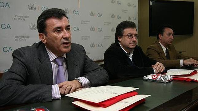 A la izquierda, Francisco Arteaga G�mez