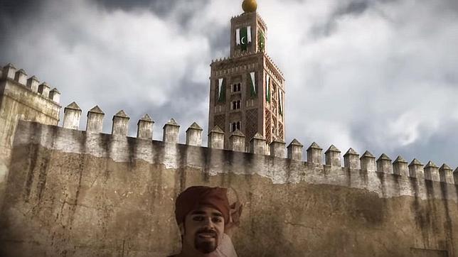 Simulación virtual del alminar de Sevilla