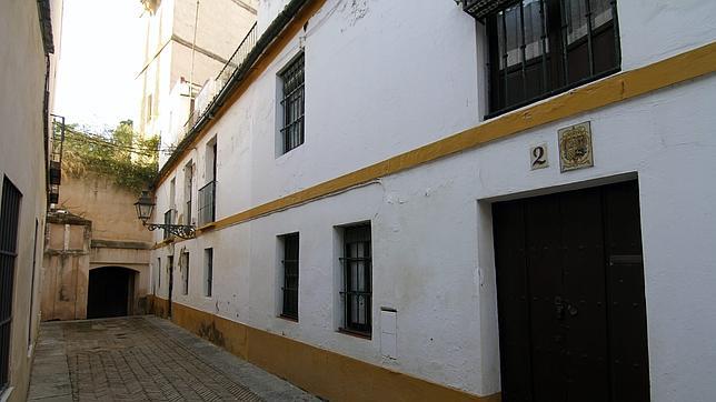 Calle Judería, en el Barrio de Santa Cruz