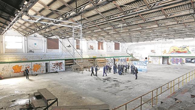 Interior del Pabellón de la Juventud