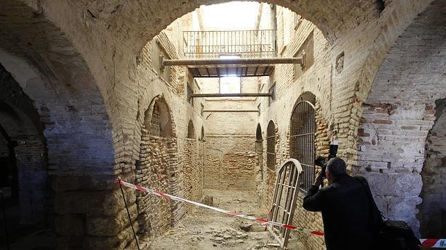 Interior del P�sito de la Plaza de la Corredera, antiguo almac�n de grano del siglo XVII