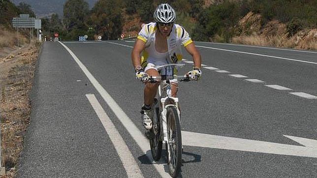 El deportista Kiko Lozano en la edici�n de su primer Reto Solidario