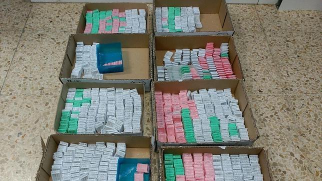 Muestras que esperan en Anatom�a Patol�gica del Virgen del Roc�o de Sevilla