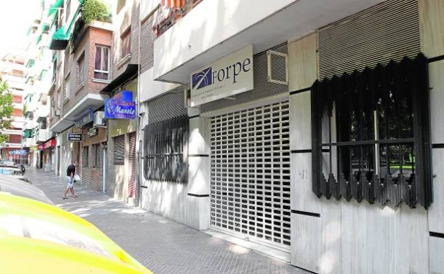 Sede de la fundaci�n Forpe, propiedad del exconsejero �ngel Ojeda, en la avenida Conde de Vallellano