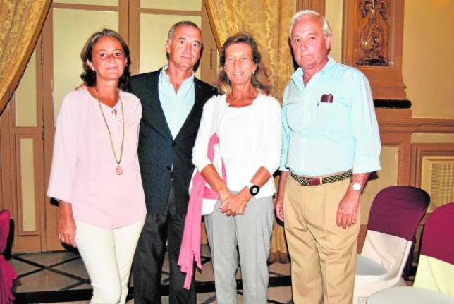 Fuensanta Prez-Barquero, Pedro Gimnez, Elena Rodrguez de Torres y Miguel Prez de Ayala
