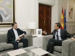 Zapatero y Rajoy pactan la renovaci�n del CGPJ y la lucha contra ETA