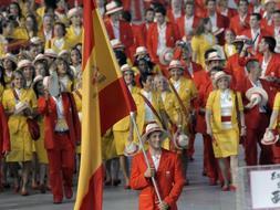El fuego ol�mpico arde ya en el estadio chino del 'Nido de P�jaro', que presidir� durante las pr�ximas dos semanas