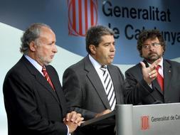 Los principales partidos catalanes de Gobierno y oposición hacen frente común sobre financiación