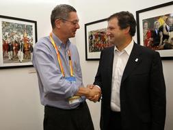 Madrid presenta oficialmente en Pek�n su candidatura para organizar los Juegos Ol�mpicos de 2016