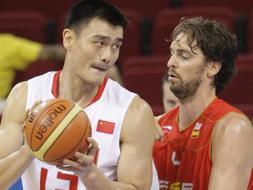 Gasol rescata a Espa�a de la tortura china
