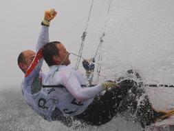 El jurado falla a favor de Dinamarca y el 49er espa�ol se queda con la plata