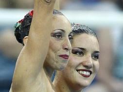 Andrea Fuentes, la sombra y el mejor apoyo de Mengual