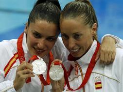 El d�o espa�ol se alza con una plata hist�rica en nataci�n sincronizada